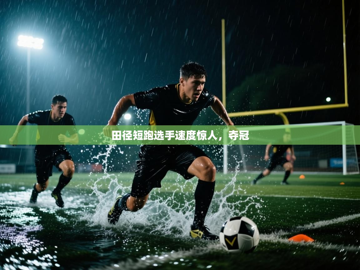 田径短跑选手速度惊人，夺冠